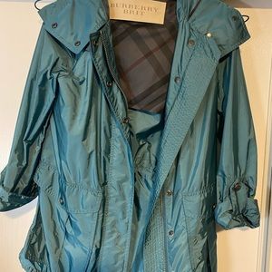 Burberry Brit Rain Jacket Wind Breaker